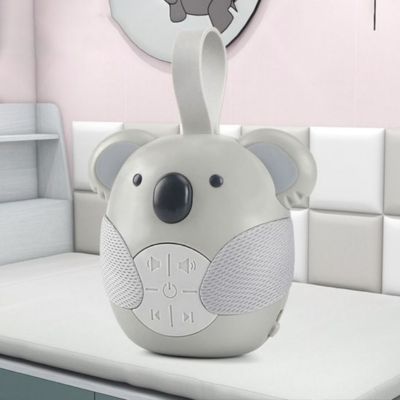 veilleuse bruit blanc koala gris sur une table