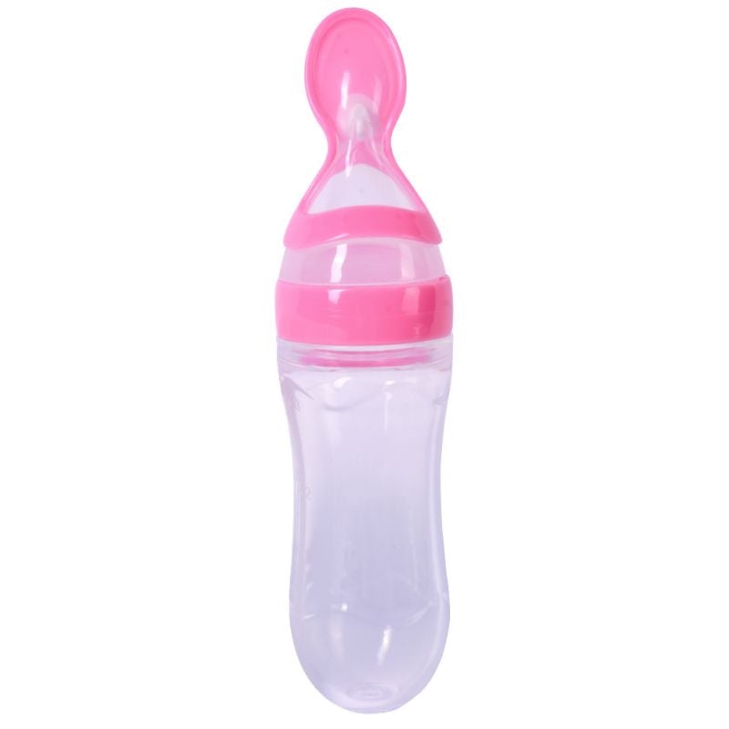 Biberon avec cuillère pour nouveau-né | EasyBottle™ - Bonheur enfantine