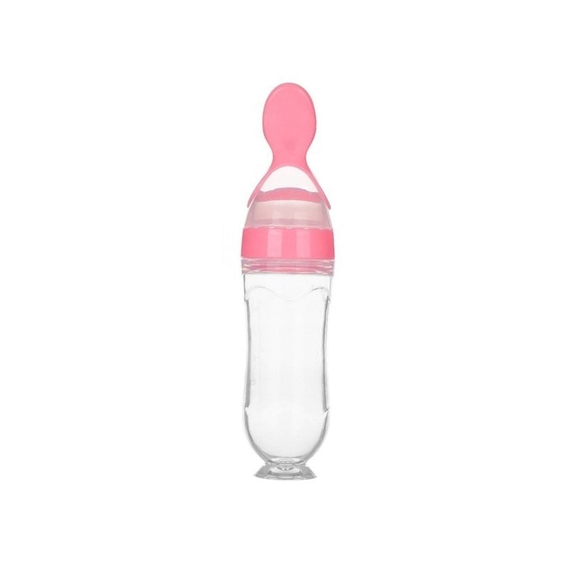 Biberon avec cuillère pour nouveau-né | EasyBottle™ - Bonheur enfantine